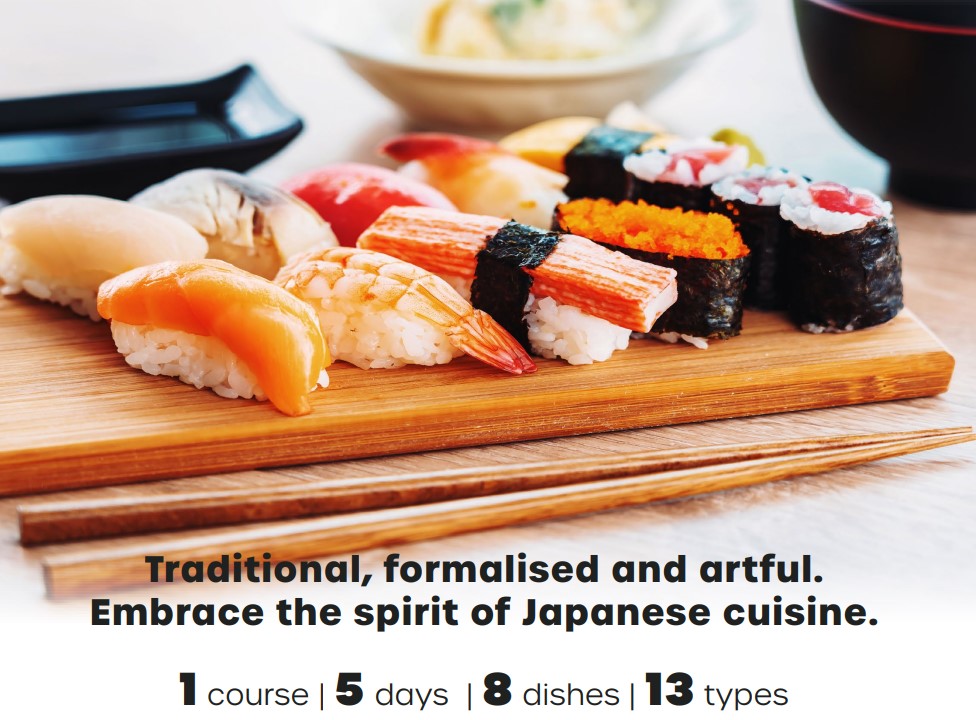WSQ Standard Japanese Cuisine Preparation (Level 1)